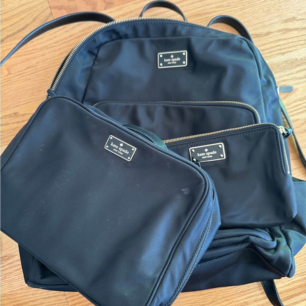 Kate Space Black Travel Set